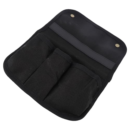 RiToEasysports Robust und Zuverlässig, Kompakt und Tragbar, Nachdenkliche Design Campingstuhl -Seitenbeutel Armlehnen -Beutel, Sesselhängungstasche für Camping, Liege, Bett (BLACK) von RiToEasysports