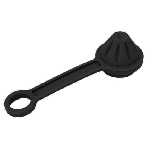 RiToEasysports Staubkappe des Tauchreglers, Silicon -Tauchregler -Abdeckung Staubkappe Protektor für die Erste Stufe der Ersten Stufe mit Sicherem Schnitch (Black) von RiToEasysports