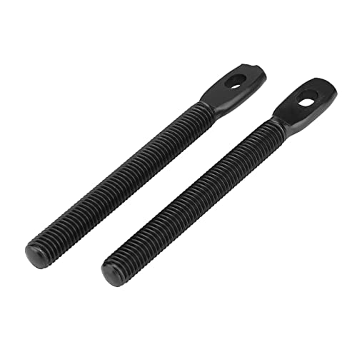 RiToEasysports Universal Bonnet Hood Pin Pins Lock Latch Kit für Rennsportwagen und Sorgen Sie Sichereres Fahrerlebnis (BLACK) von RiToEasysports