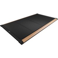 RiZZ - Fußmatte Outdoor 120 × 70 cm, schwarz / teak (Limited Edition) von RiZZ