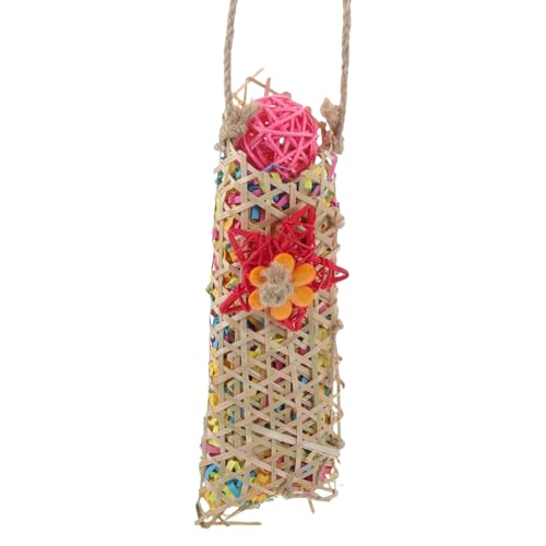 Bird Toys, Shredding Forager, Cage Accessory, Colorful Paper Layers, 1.97x3.15x7.87 inches, Hanging Rope Swing, Enrichment Activity for Parakeet Cockatiel Budgies Lovebird Bird Toys, Shredding Forager, Cage Accessory, Colorful Paper Layers, 1.97x3.15x7.87 inches, Hanging Rope Swing, Enrichment Activity for Parakeet Cockatiel Budgies Lovebird von Riaisttd