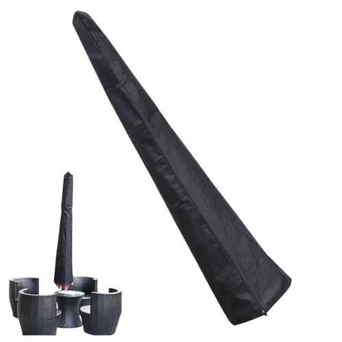 Cantilever Umbrella Replacement, Windproof Patio Parasol Protector, Outdoor Umbrella Cover, 190x51x30cm, for Deck Garden Balcony Hotel Resort Restaurant Use Environment von Riaisttd
