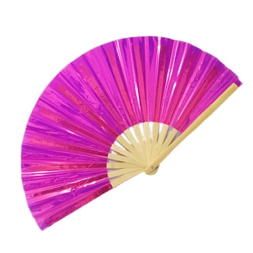 Foldable Craft Colors Hand Fan, Holographic Folding Fan, Lightweight and Sturdy, 25.2x12.99x0.39 inches, for Music Festivals, Club Events, Dance Performances Foldable Craft Colors Hand Fan, Holographic Folding Fan, Lightweight and Sturdy, 25.2x12.99x0.39 inches, for Music Festivals, Club Events, Dance Performances von Riaisttd