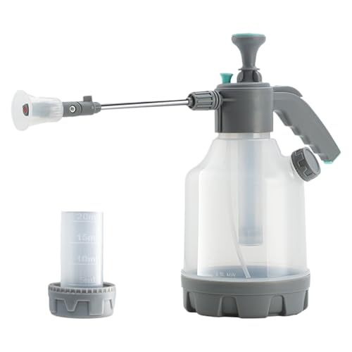 Pumpspray, Handsprüher, Gießkanne, 3 l Fassungsvermögen, verlängerte Stangendüse, 15 x 33 cm, rutschfestes Griff-Design zum Düngen von Terrasse, Rasen, Bauernhof oder Garten im Freien von Riaisttd