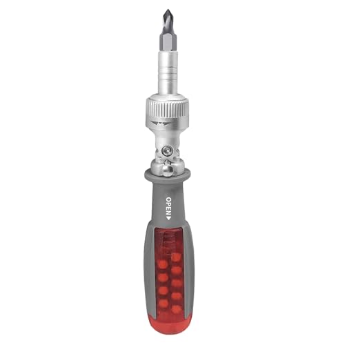Ratchet -Schraubendreher -Set - 220G Multi -Winkel Ergonomische Werkzeuge für Präzisionsarbeit, langlebiges Kit mit vielseitig Ratchet -Schraubendreher -Set - 220G Multi -Winkel Ergonomische Werkzeuge für Präzisionsarbeit, langlebiges Kit mit vielseitig von Riaisttd