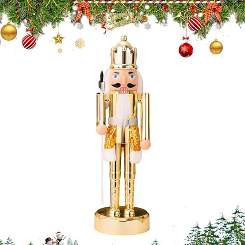 Riaisttd Nussknacker Weihnachtsdekoration, Holz Nussknacker Figur als Soldat, Festliche Party Deko Für Wohnheim Schule Büro Wohnung Schreibtisch Zimmer Geburtstag Werktag Riaisttd Nussknacker Weihnachtsdekoration, Holz Nussknacker Figur als Soldat, Festliche Party Deko Für Wohnheim Schule Büro Wohnung Schreibtisch Zimmer Geburtstag Werktag von Riaisttd