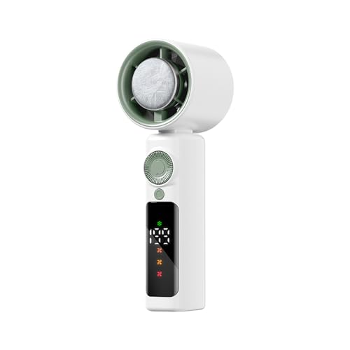 Riaisttd Portable Cooling Fan, Rechargeable Turbine Handheld Device, Foldable Design with 1 to 199 Speeds, 6.22x2.72x2.36 Inches, LED Display and Night Light, for Beach, Workplace, Hiking Riaisttd Portable Cooling Fan, Rechargeable Turbine Handheld Device, Foldable Design with 1 to 199 Speeds, 6.22x2.72x2.36 Inches, LED Display and Night Light, for Beach, Workplace, Hiking von Riaisttd