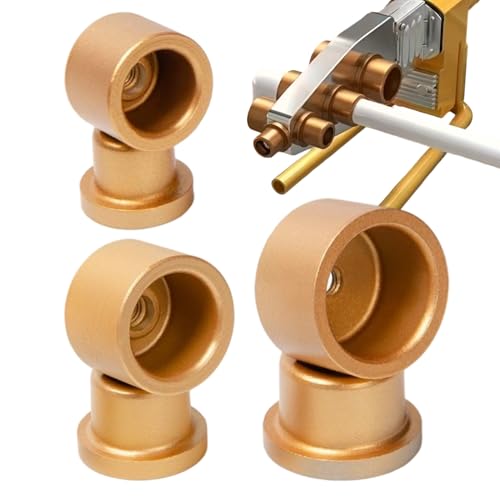 Riaisttd Schweißform Für Rohrverschweißung, 3 Stücke Metall Schweißformen, Robuste Antihaft-Schweißerausrüstung für Dichtungsarbeiten Installateur Werkzeug Reparatur Haus Verbindung von Riaisttd