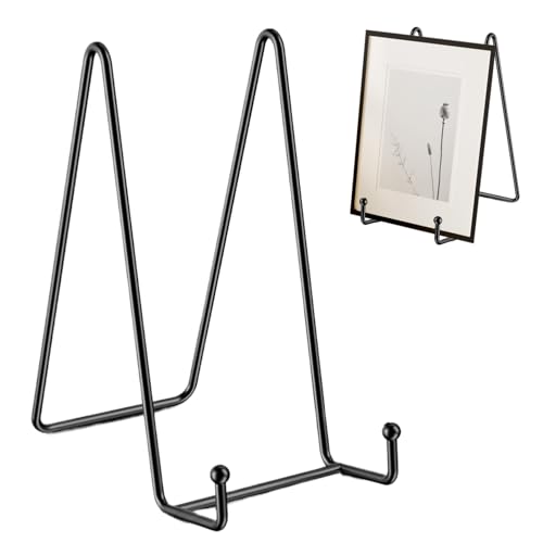 Riaisttd Tischplatten Display Ständer | Bilderrahmen Ständer Halterung | Stütz Eisen Für Gemälde Karten Geschirr Basteln Schallplatten Plakate Fotos Riaisttd Tischplatten Display Ständer | Bilderrahmen Ständer Halterung | Stütz Eisen Für Gemälde Karten Geschirr Basteln Schallplatten Plakate Fotos von Riaisttd