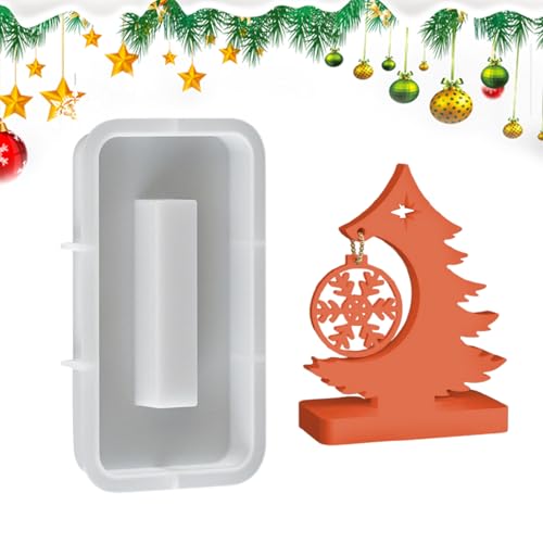 Riaisttd Weihnachtsformen Für Kerzen | Weihnachts Schneeflocken Gießform Für Resin Kerzen | Bastelwerkzeuge Für Heimation Kunsthandwerk Kamin | Bücherregal Büro Festliche Feier von Riaisttd