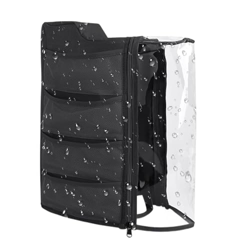Soda-Maker-Abdeckung, Geräte-Aufbewahrungstasche, wasserdichter Maschinenschutz, 40 x 40 x 13 cm, stabiles Organizer-Design, ideal für aromatisierte Wassertropfen, Küchenarbeitsplatten, Kapseln von Riaisttd