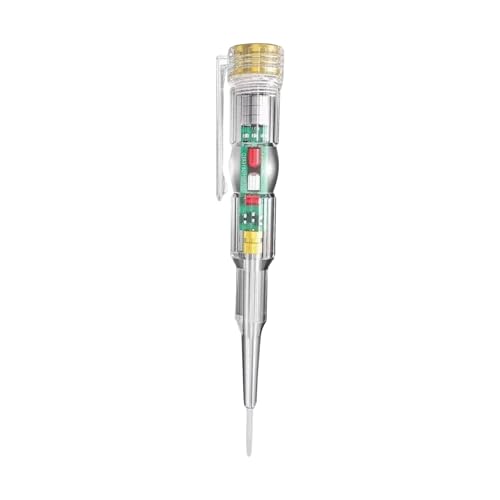 Spannungstester Stift, Kabelstromentester zum Überlastschutz, LED -Indikator -Tool mit einfacher Breakpoint -Fehlerbehebung Outlet Appliance Reparatur 5.51x0.79x0.79 Zoll von Riaisttd