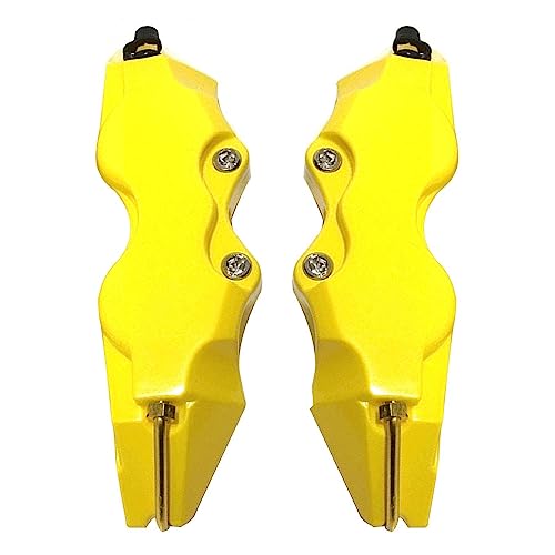 Rianpesn Auto-Bremssattelabdeckung | 2 Stück 3D Radnabenabdeckung Bremsabdeckung - Multifunktionale Auto-Radbremssattel- -Bremssattel-Schutzabdeckung für Radnabe Rianpesn Auto-Bremssattelabdeckung | 2 Stück 3D Radnabenabdeckung Bremsabdeckung - Multifunktionale Auto-Radbremssattel- -Bremssattel-Schutzabdeckung für Radnabe von Rianpesn