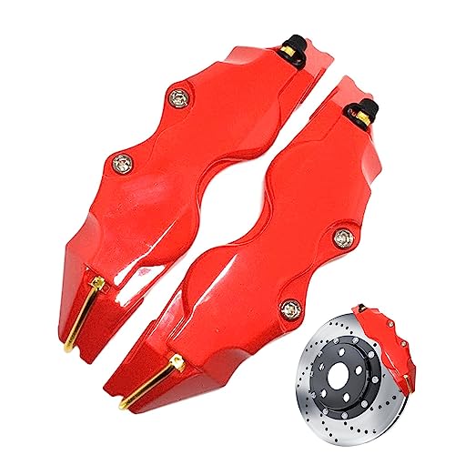 Rianpesn Auto-Bremssattelabdeckung - 2 Stück dreidimensionale stabile Bremsabdeckung Bremssattelabdeckung - Multifunktionale Auto-Radbremssattel- -Bremssattel-Schutzabdeckung für Radnabe Rianpesn Auto-Bremssattelabdeckung - 2 Stück dreidimensionale stabile Bremsabdeckung Bremssattelabdeckung - Multifunktionale Auto-Radbremssattel- -Bremssattel-Schutzabdeckung für Radnabe von Rianpesn