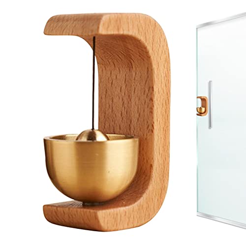 Rianpesn Magnetische Türklingel aus Holz - Ladenbesitzerklingel zur Türöffnung,Magnetische Türklingel aus Holz für Geschäftseingang, Kühlschrankaufkleber und Scheunentor Rianpesn Magnetische Türklingel aus Holz - Ladenbesitzerklingel zur Türöffnung,Magnetische Türklingel aus Holz für Geschäftseingang, Kühlschrankaufkleber und Scheunentor von Rianpesn