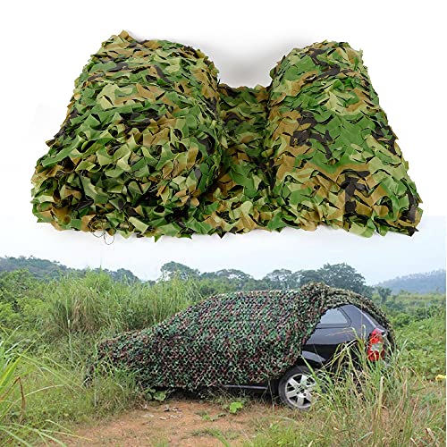 RibasuBB 4x6m Tarnnetz Dschungel Tarnung Netz Tarnnetz Camouflage Net Sonnenschutznetze Partydekoration Autoplanen Camping von RibasuBB