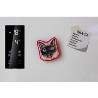 Hunde Magnete, Kühlschrankmagnet, Hundekühlschrankmagnet, Katzenmama Magnet, Magnete Personalisieren, Einweihungsgeschenk, Küchenmagnete von RibboNrUSA