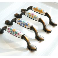 Keramik Kabinett Knauf Möbelgriff Mediterran Stil Schubladen Türgriff Bunt Keramik Kabinett Knauf Möbelgriff Mediterran Stil Schubladen Türgriff Bunt von RibbonHere