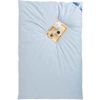 RIBECO Federbettdecke "Leon, Ballonbettdecke 135x200 & 155x220 cm" extrawarm Füllung 80Federn20Daunen 1 Stk. tlg. Ballonbettdecke der Klassiker Hergestellt in Deutschland von Ribeco