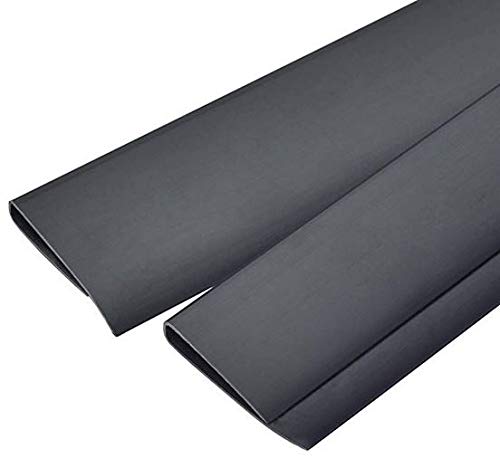 Ribelli® PVC Sichtschutzmatte mit Steg, extra stabil Sichtschutzzaun Sichtschutz Zaun Balkon Windschutz (1000 cm (10 x 100 cm), Abschlussleiste anthrazit) von Ribelli