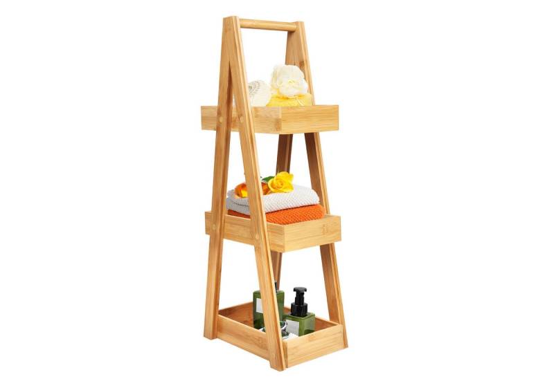 Ribelli Badregal Ablageregal 3-Ablagen A-Form Pyramide von Ribelli