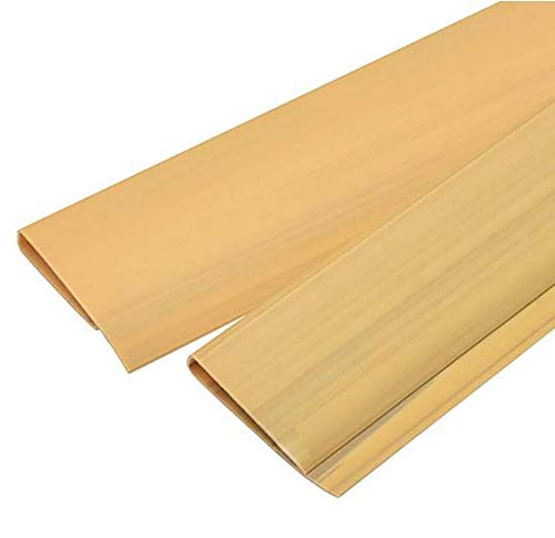 Ribelli PVC Abschlussleiste, 100 cm, bambus-10 Stück von Ribelli