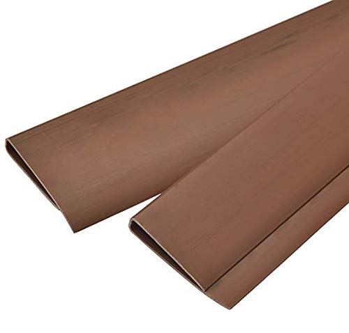 Ribelli PVC Abschlussleiste, 100 cm, braun-7 Stück von Ribelli