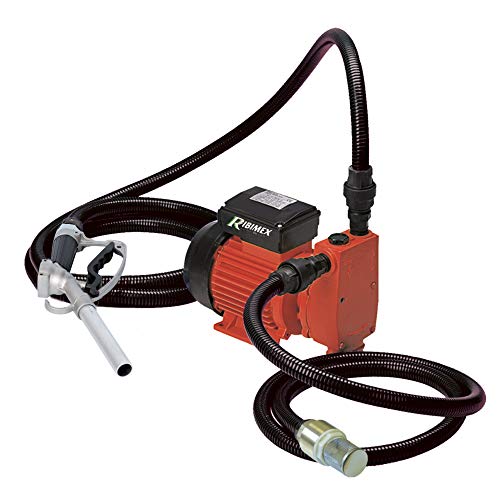 Ribimex PRKG130 RIBPRKG130 Pumpe für Diesel, selbstansaugend, Rot, 40 x 39 x 35 cm von RIBIMEX