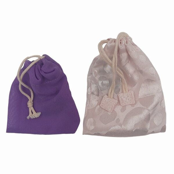 Rice&Carry FAIR ZONE Sari Geschenkbeutel 2er Set von Rice&Carry
