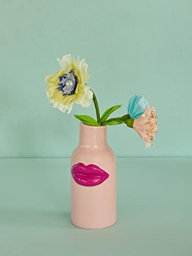 Klein Keramik Vase - Pink von Rice