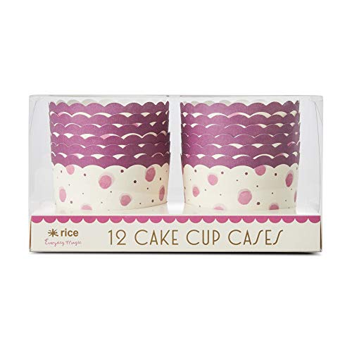 Rice Muffinformen Muffin förmchen Cupcake Form aus Papier in 2 Farben, 24er Set von Rice