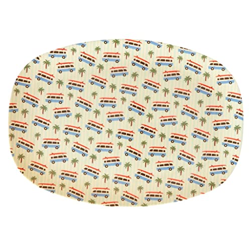 Rice Servierplatte aus Melamin mit verschiedenen Mustern, Größe (Car Print) von Rice