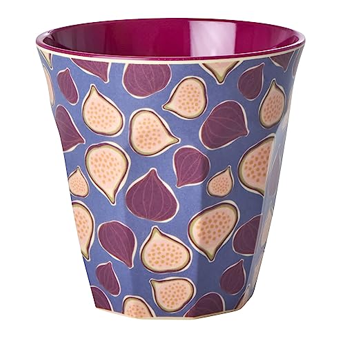 Rice Trinkbecher Melaminbecher aus 100% Melamin Figs in Love Feigen medium von RICE BY RICE