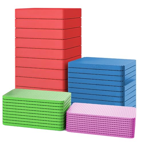 Riceel Unterlegplatten Kunststoff, 40 Stück Kunststoff Abstandshalter Keile 6x4cm Verglasungsklötze Unterlegplättchen Unterlegplatten Distanzplättchen Kunststoffplatte 1.5mm 3mm 5mm 10mm Riceel Unterlegplatten Kunststoff, 40 Stück Kunststoff Abstandshalter Keile 6x4cm Verglasungsklötze Unterlegplättchen Unterlegplatten Distanzplättchen Kunststoffplatte 1.5mm 3mm 5mm 10mm von Riceel