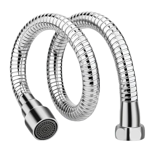Riceel Wasserhahn Verlängerung, 30cm Wasserhahnverlängerung 360° Multifunktional Hahnverlängerung Hergestellt aus rostfreiem Stahl 304 für Küchen, Bädern, Bars Und Toilett Riceel Wasserhahn Verlängerung, 30cm Wasserhahnverlängerung 360° Multifunktional Hahnverlängerung Hergestellt aus rostfreiem Stahl 304 für Küchen, Bädern, Bars Und Toilett von Riceel
