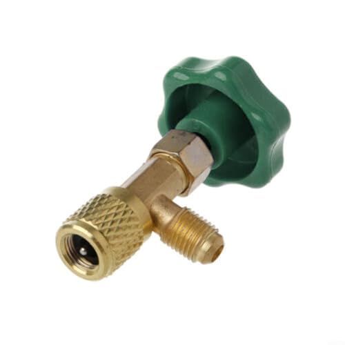 1/2 Stück CT341 Wasserhahn-Ventil-Flaschenöffner für Klimaanlage, hergestellt aus hochwertigem Metall und Kunststoff, passend für 7/16 28unf Gewinde (1 Stück) von RichVibe
