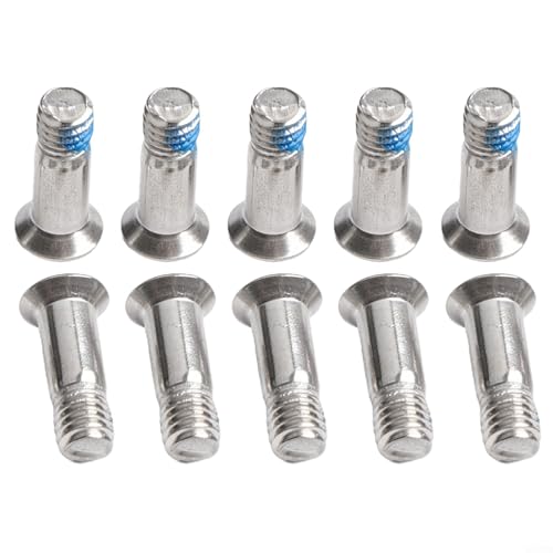 10 Stück M5 Edelstahl Schaltwerk Riemenscheibe Schrauben für Fahrrad Getriebe Wartung 15,8 mm von RichVibe