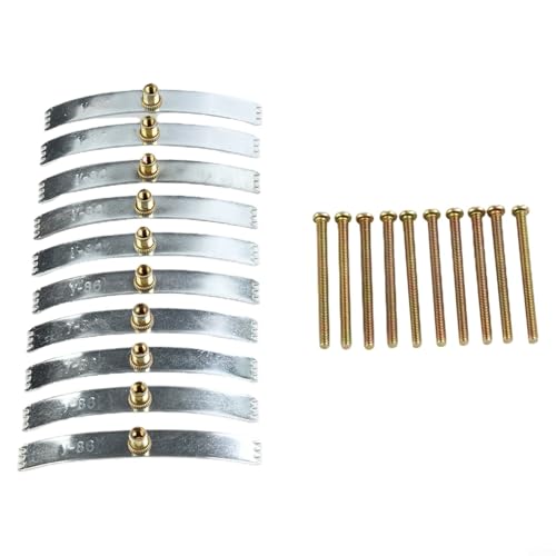 10 Stück Steckschlüssel-Reparatur-Set Stahlabzweigung feste Wanddosenhalterung Schrauben für lose Steckdosen DIY Lösung Heimwerkerwerkzeuge 10 Stück Steckschlüssel-Reparatur-Set Stahlabzweigung feste Wanddosenhalterung Schrauben für lose Steckdosen DIY Lösung Heimwerkerwerkzeuge von RichVibe