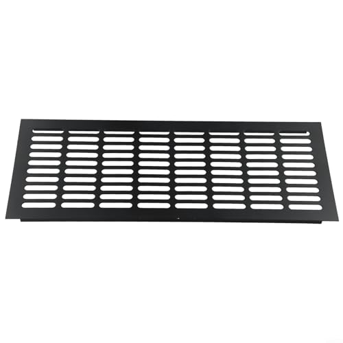 150 mm Aluminium-Lüftungsgitter, rechteckig, für Kleiderschrank, Schrank oder Tür (150 x 400 mm) von RichVibe