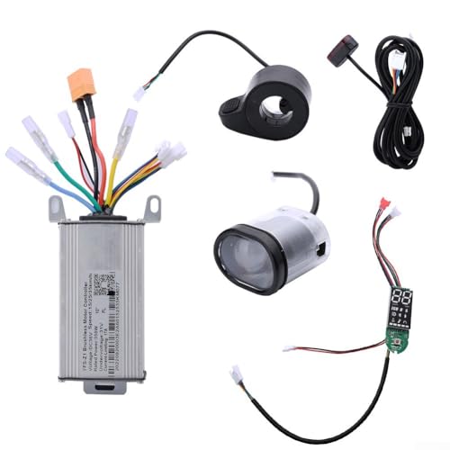 17A Elektroroller Controller Board mit Armaturenbrett und Gaspedal für 10 Zoll Roller von RichVibe