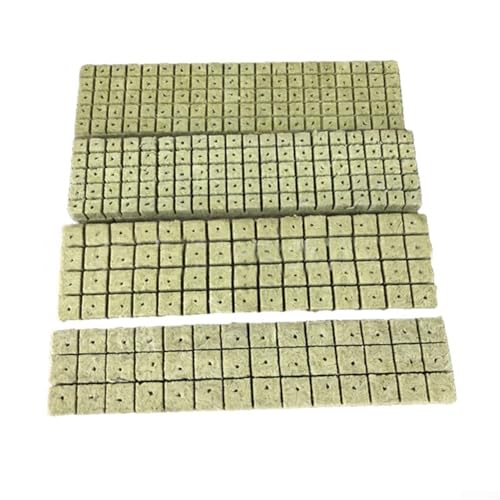 4272100 Stück Wachstumsmedien für ausgewogenes Pflanzenwachstum, perfekt zum Klonen und Kultivieren verschiedener Pflanzen (72 Stück, 30 x 30 x 40 mm) von RichVibe