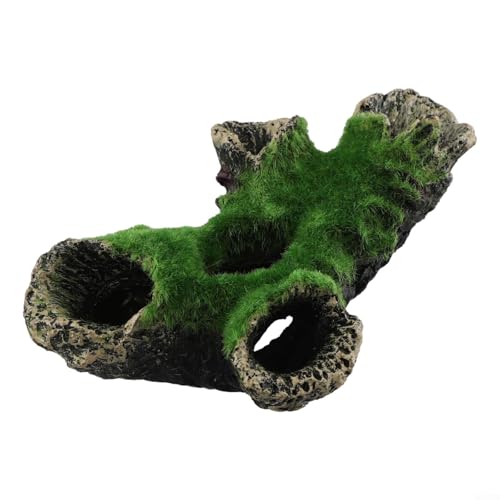 Baumhaus aus Kunstharz für Aquarien, attraktive Aquascaping-Dekoration (A) von RichVibe