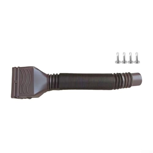 Downspout Drainage Extender 20 59 Zoll für effiziente Hof-Hochwasserprävention (braun) von RichVibe