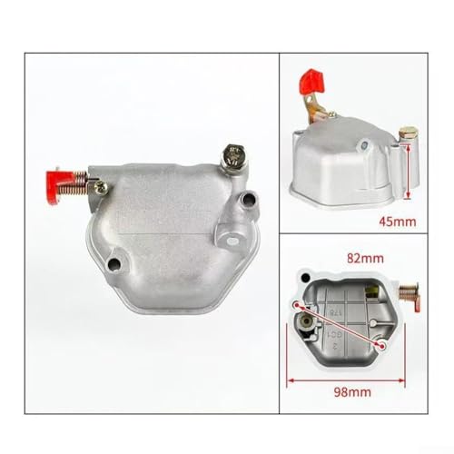 Druckentlastungsabdeckung Zylinderkopf für 3 kW 5 kW 8 kW 10 kW Dieselmotoren 173 178 186F 186FA 192 (170-178F) von RichVibe