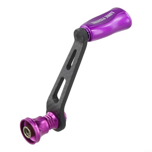 Effizientes Angeln mit Carbon-Einzelgriff für DAIWA für FUEGO für Salamandura Rolle, 2 Kugellager für reibungslose Aktion (Rosa) von RichVibe
