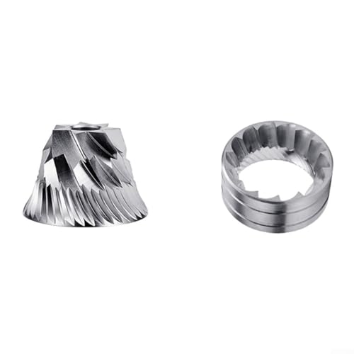 Ersatz-Kegelfräser für Espresso-Kaffeemühle mit fortschrittlicher Mahlleistung (7 Kern) von RichVibe