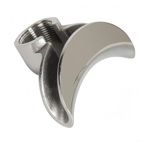 Espresso-Siebträger-Ausguss, Einzel-, Doppel- für E61-Siebträger, passend für Standard-Kaffeemaschinengriffe und verbessert die Extraktion (Doppel) von RichVibe