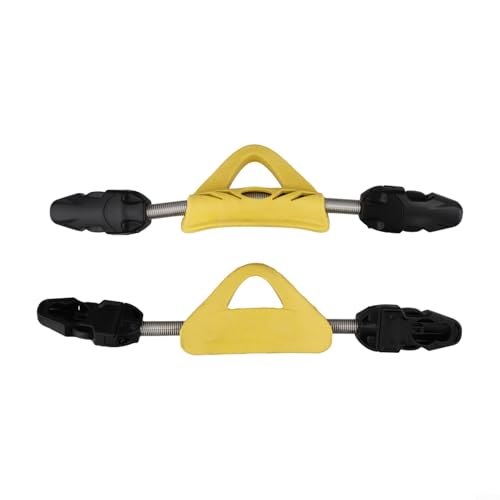 Federflossenriemen, 2 Stück, Edelstahl-Konstruktion für Tauchen und rutschfeste Gurte, kompatibel mit den meisten Flossen, einschließlich Mares, überprüfen Sie die Größe Kompatibilität (XS gelb) Federflossenriemen, 2 Stück, Edelstahl-Konstruktion für Tauchen und rutschfeste Gurte, kompatibel mit den meisten Flossen, einschließlich Mares, überprüfen Sie die Größe Kompatibilität (XS gelb) von RichVibe