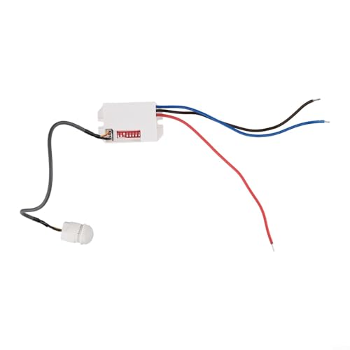 Für 360-Grad-Mini-Einbau-PIR-Bewegungsmelder, mit einstellbarer Empfindlichkeit und Timing-Optionen Für 360-Grad-Mini-Einbau-PIR-Bewegungsmelder, mit einstellbarer Empfindlichkeit und Timing-Optionen von RichVibe