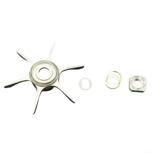 Für DAIWA für ZILLION Angelrollenteile-Set, 65 mm Sternbremse für 1514 1516 1520 Reparaturen und Upgrades (linke Hand rot) von RichVibe
